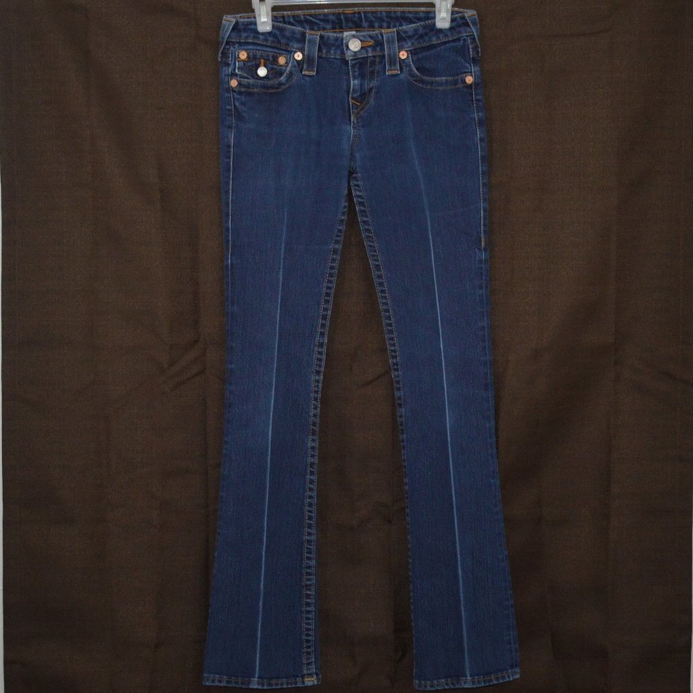 True Religion world tour boot cut with pocket flaps